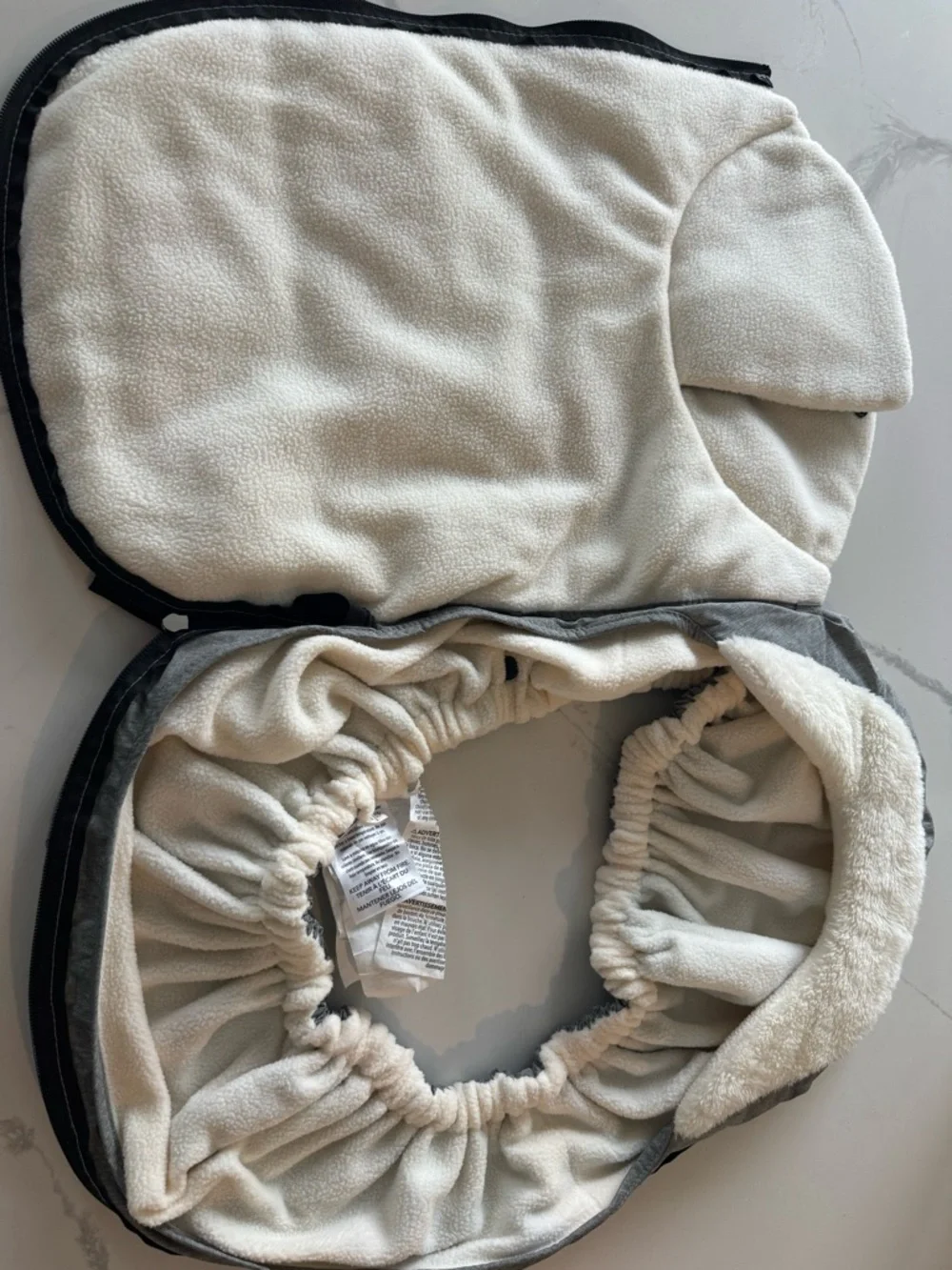 Skip Hop Grey Infant Car Seat Cover